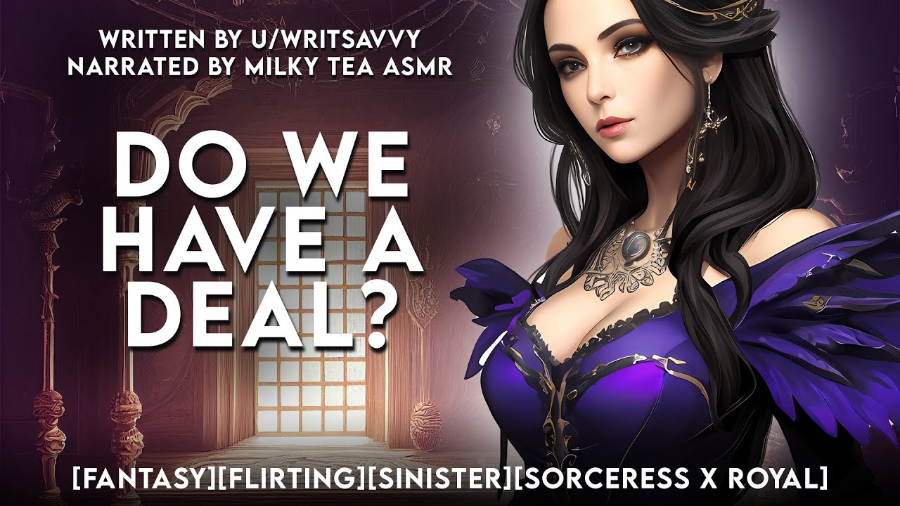 [F4M] Dark Sorceress Makes You a Deal [Flirting] [Sinister] [Sorcerer SpeakerxRoyal Listener]