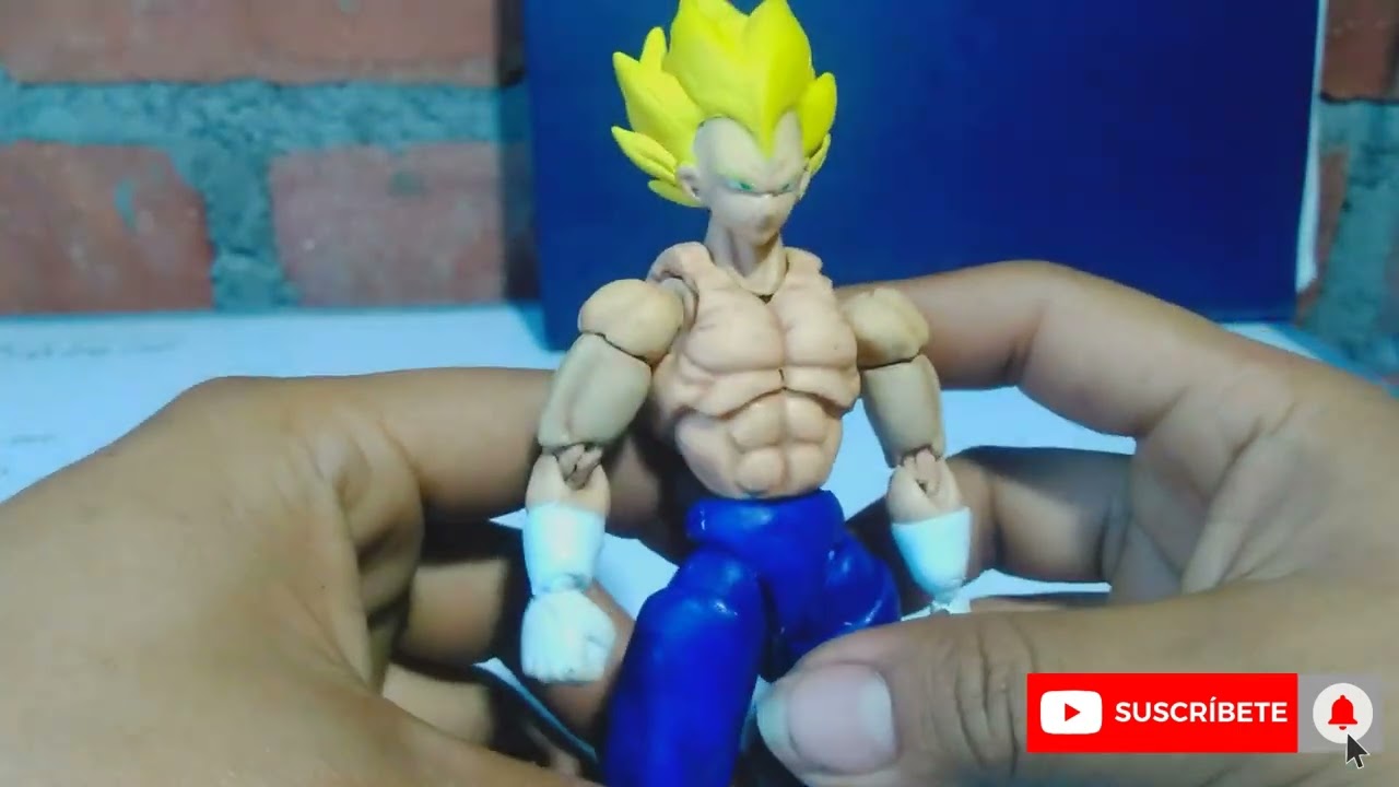 Vegeta articulable (cerámica fría).