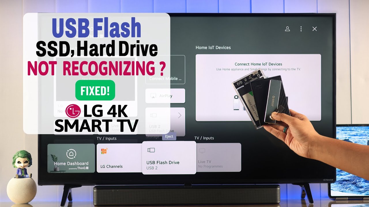 USB Drives Not Working on LG Smart TV? - Fix Unrecognized USB Devices!