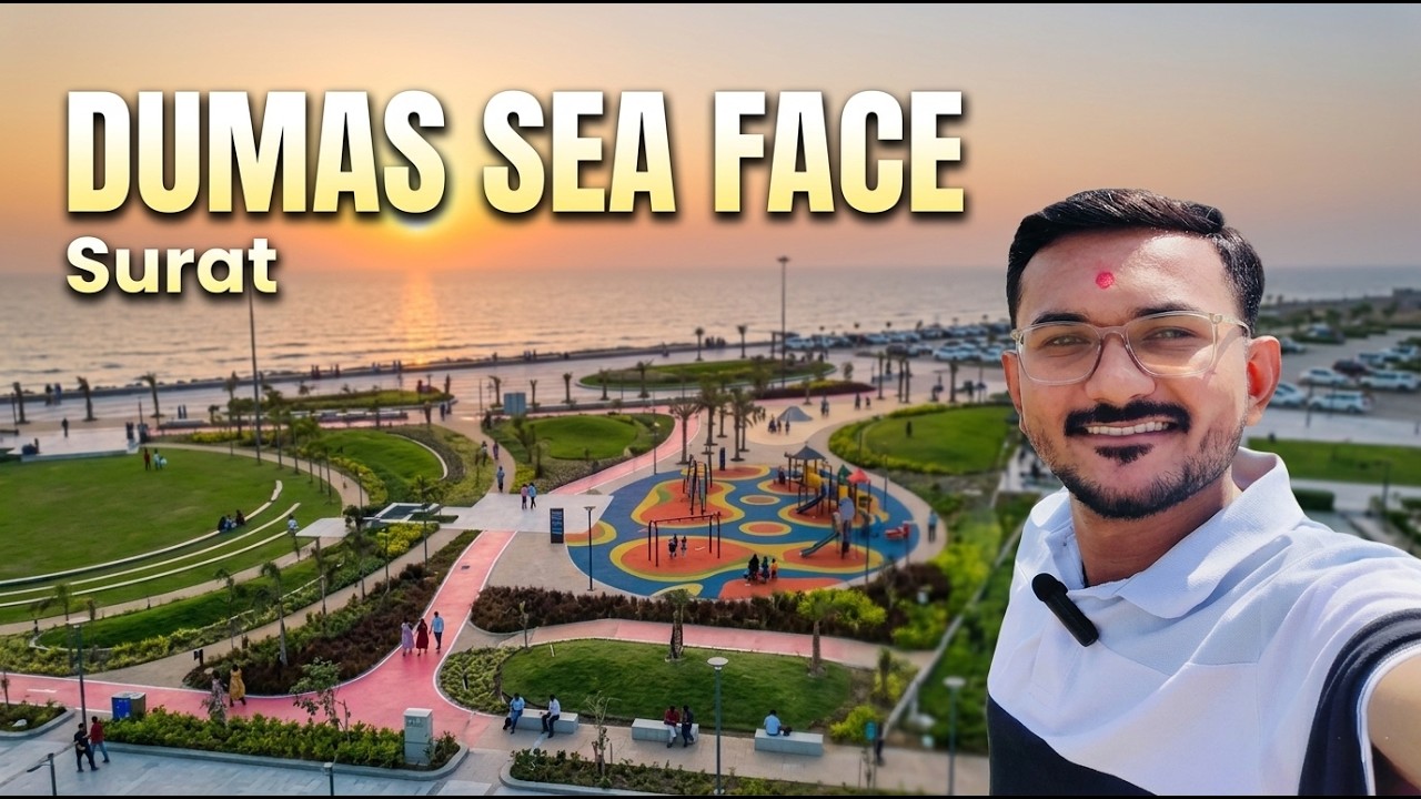 Dumas Sea Face Surat Phase-1 Full Tour 😍 | Old vs New Dumas Beach | Food & Activities Review