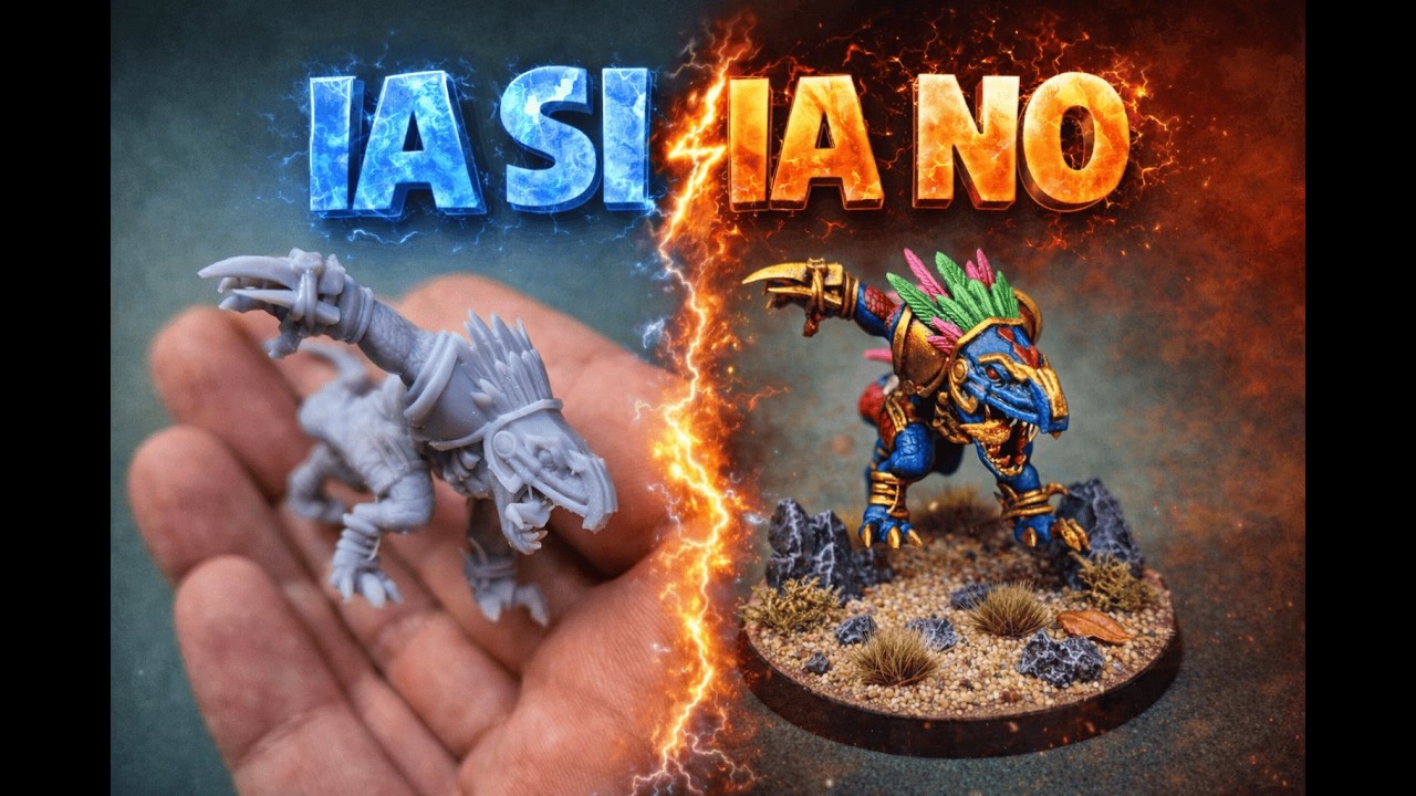 ¿Debemos usar la IA para nuestras miniaturas?