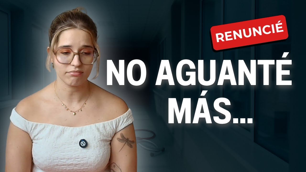 Dejé la residencia médica: la decisión más difícil de mi vida