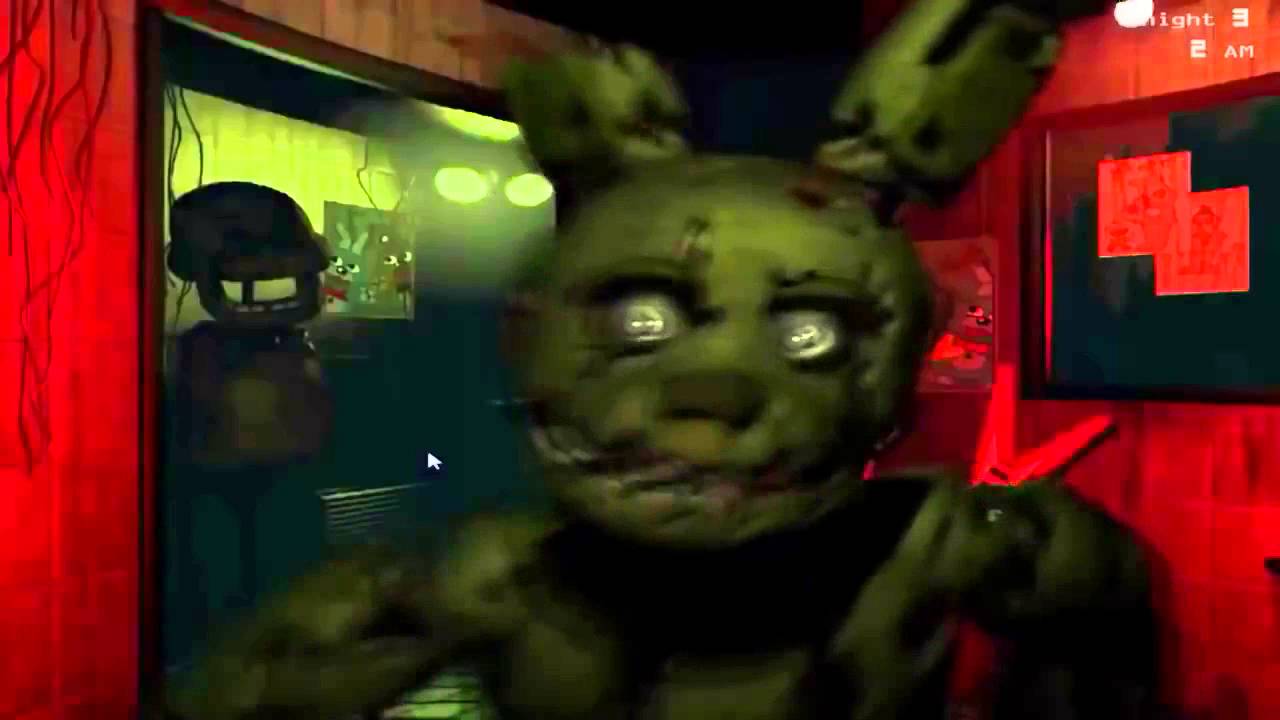 Five Nights at Freddy's 3 Jumpscares has a Sparta Remix