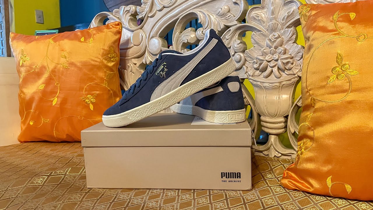 puma clyde og in parisian night | asmr unboxing