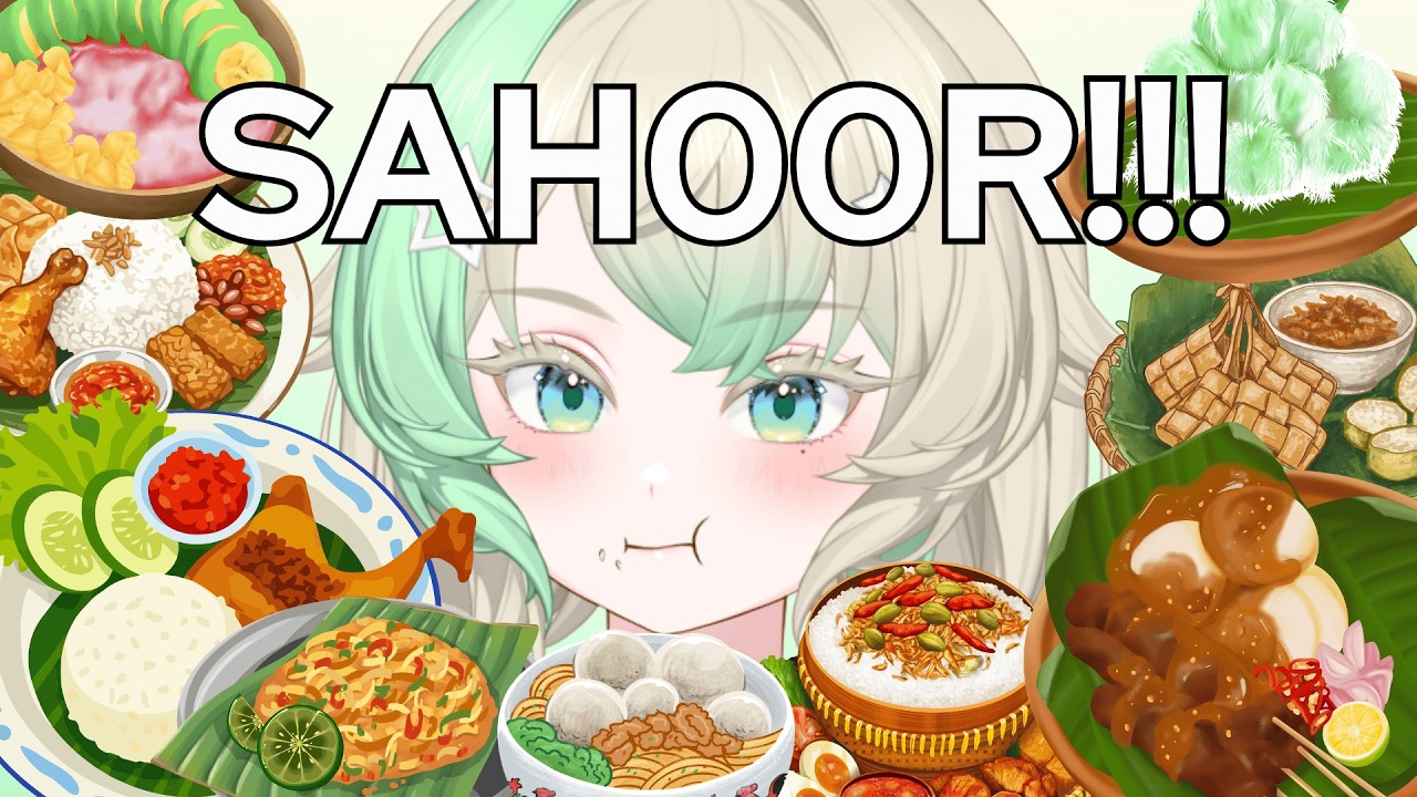 ⦗ SAH000R ⦘ sumpah hari ini ngantuk bgt gtw kenapa, btw SAHUUUURR | VTUBER ID