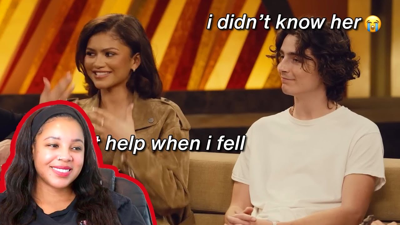 Timothée Chalamet and Zendaya being Friend GOALS | Reaction