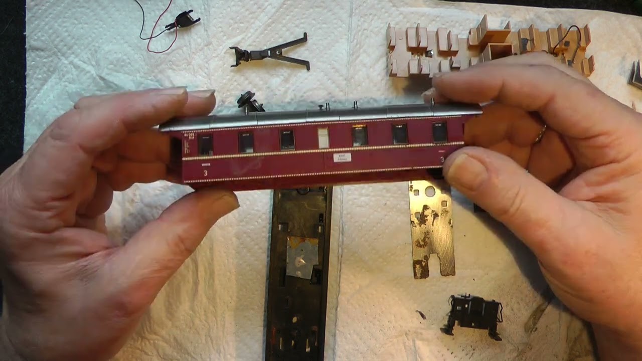 Wolfgangs Märklin Modellbahn Donnerbüchse Rot Schrott??
