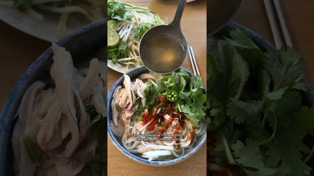 Мой суперпростой рецепт куриного фо, приготовленного в мультиварке!