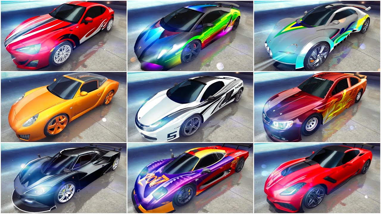 Asphalt 8, KING Rinspeed zaZen & 8 Friends, Multiplayer, 4K 60fps