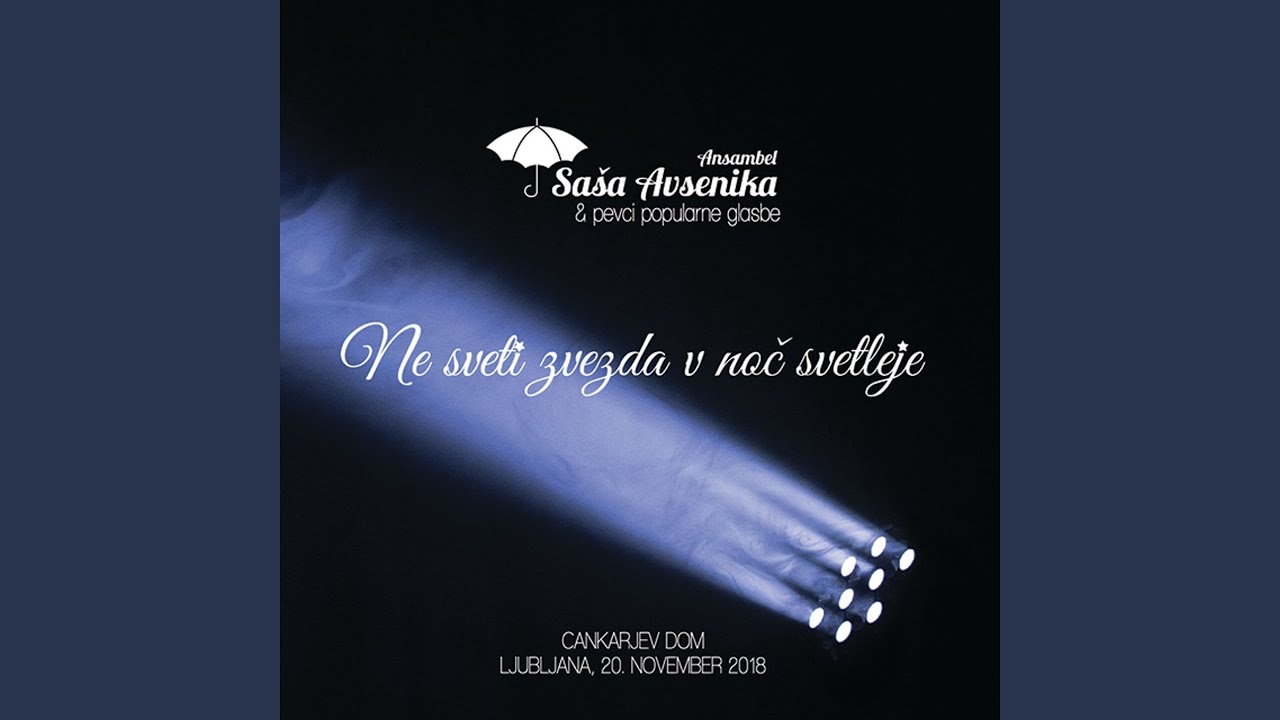 Vse moje misli so pri tebi (Live)