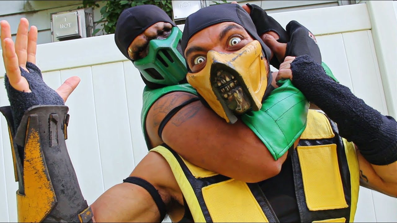 Скорпион и рептилия готовят тако!! (Готовим со Скорпионом) Mortal Kombat