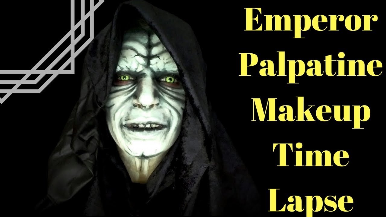 Emperor Palpatine Makeup Time Lapse