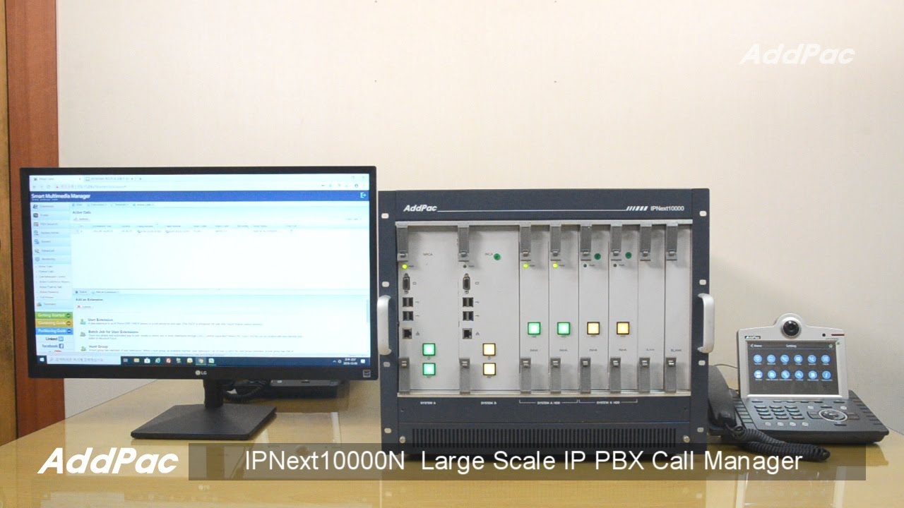 IPNext10000N Large Scale IP PBX SIP Call Manager(대용량 IP 교환기 콜매니저)