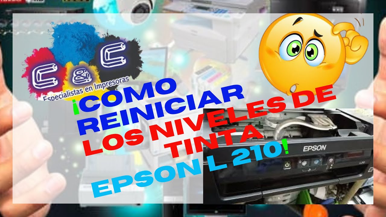 Como Reiniciar los NIVELES de TINTA EPSON L210. aquí te explico