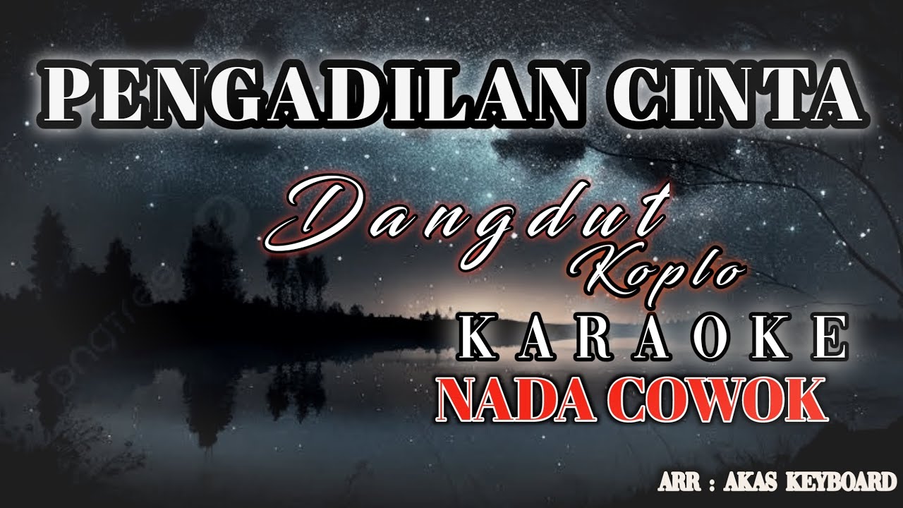 PENGADILAN CINTA || KARAOKE DANGDUT KOPLO ( Layla karaoke ) 