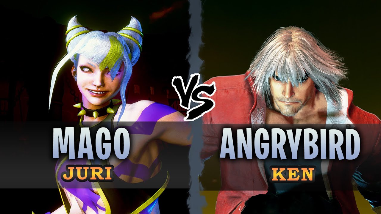 SF6 ▰ Juri ( Mago ) Vs. Ken ( Angrybird )『 Street Fighter 6 』