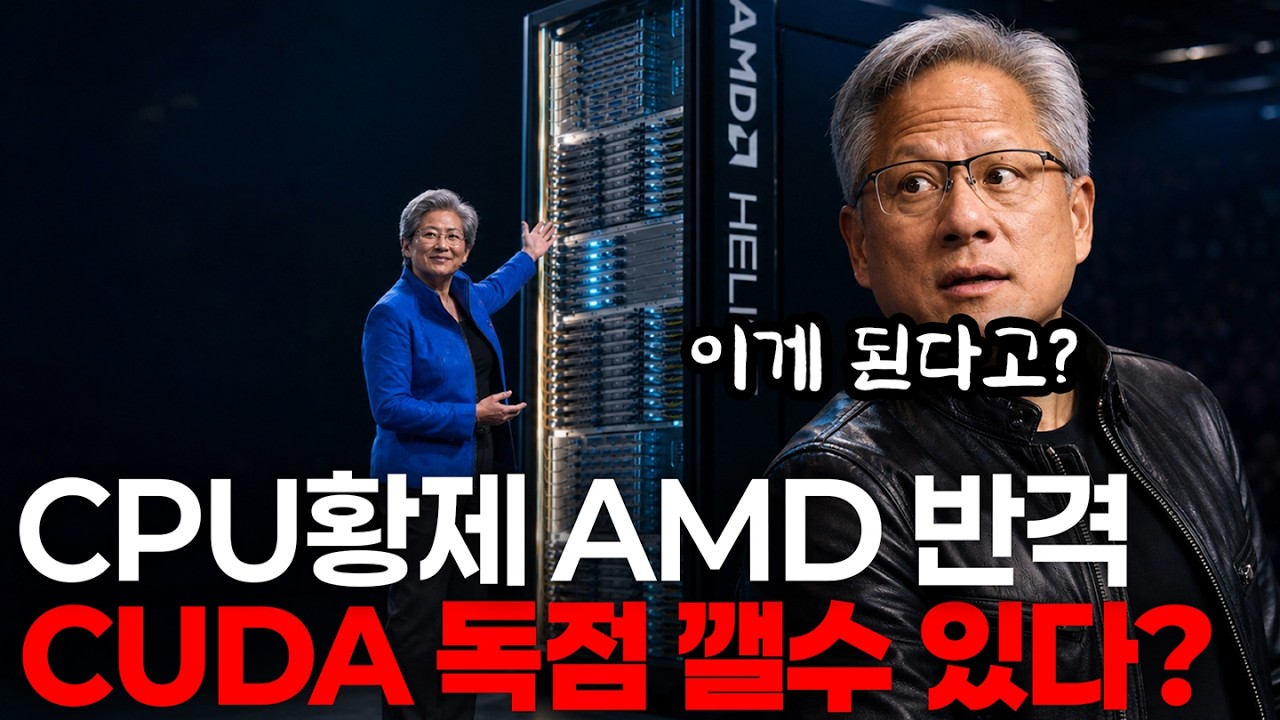 앤트로픽이 AMD 헬리오스 주문, 내년 4배 성장하는 AMD