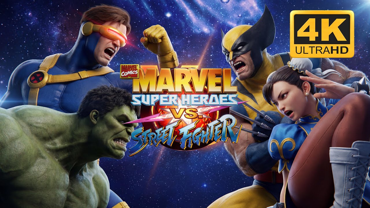[4K] Marvel Super Heroes vs StreetFighters - All Characters and Stages AI Reimagined in REAL LIFE.