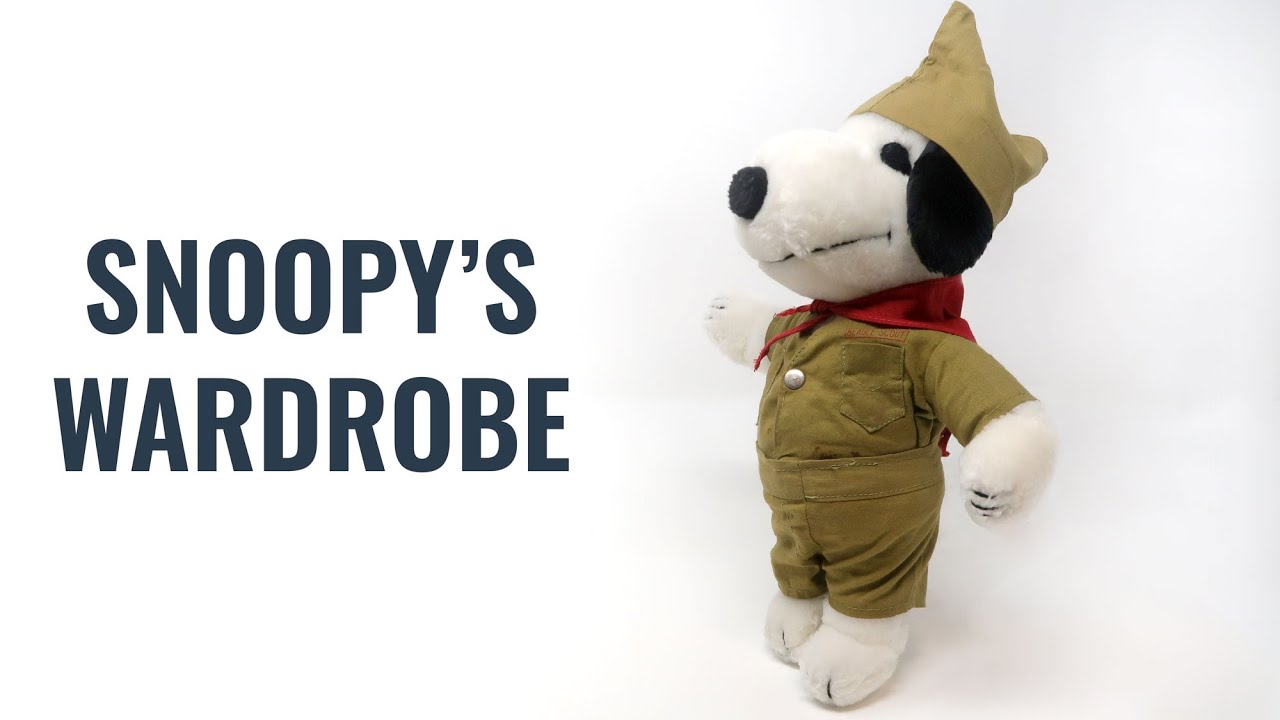 Snoopy's Wardrobe - Beaglescout Snoopy | CollectPeanuts.com