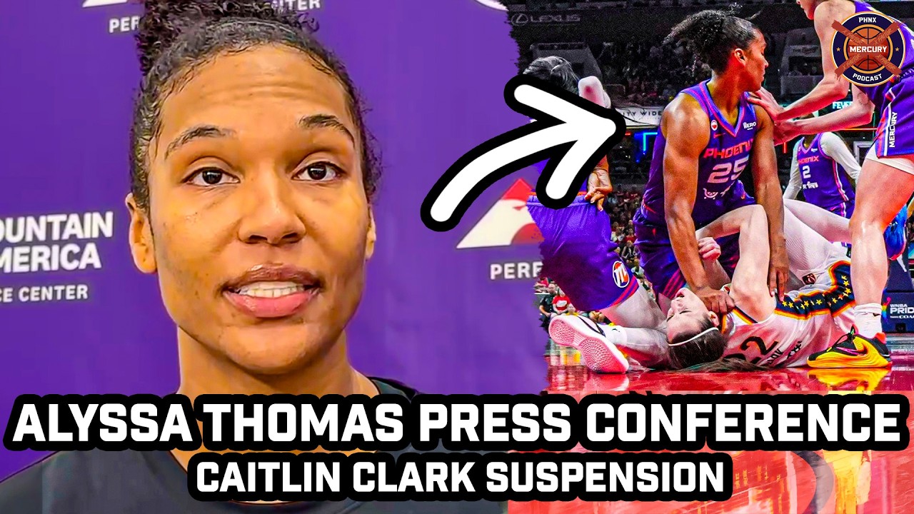 Alyssa Thomas SPEAKS OUT on Caitlin Clark Incident and Suspension by WNBA