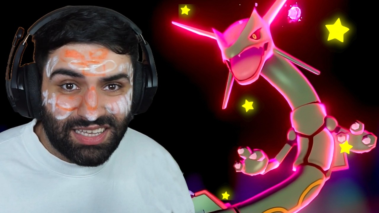 Auf der suche nach SHINY Rayquaza finde ich das...