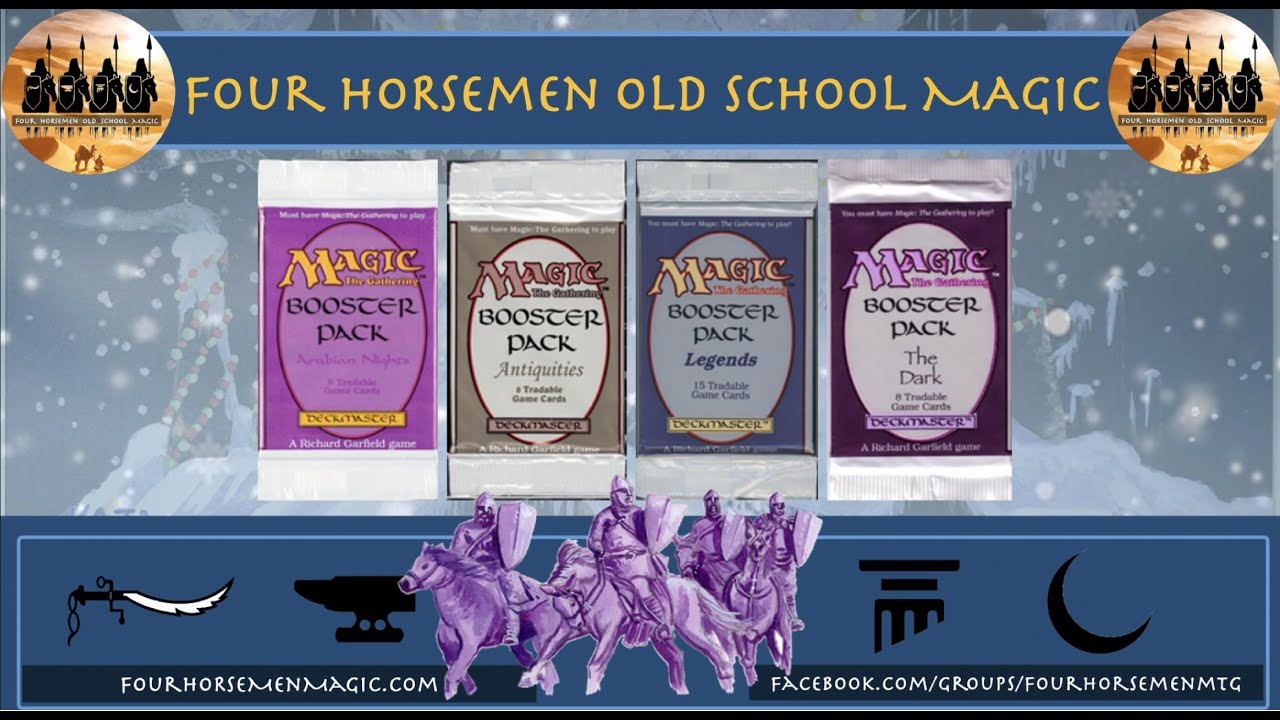 It's Time For Some FOUR HORSEMEN Old School Action!  ***Intro and Deck Techs!***