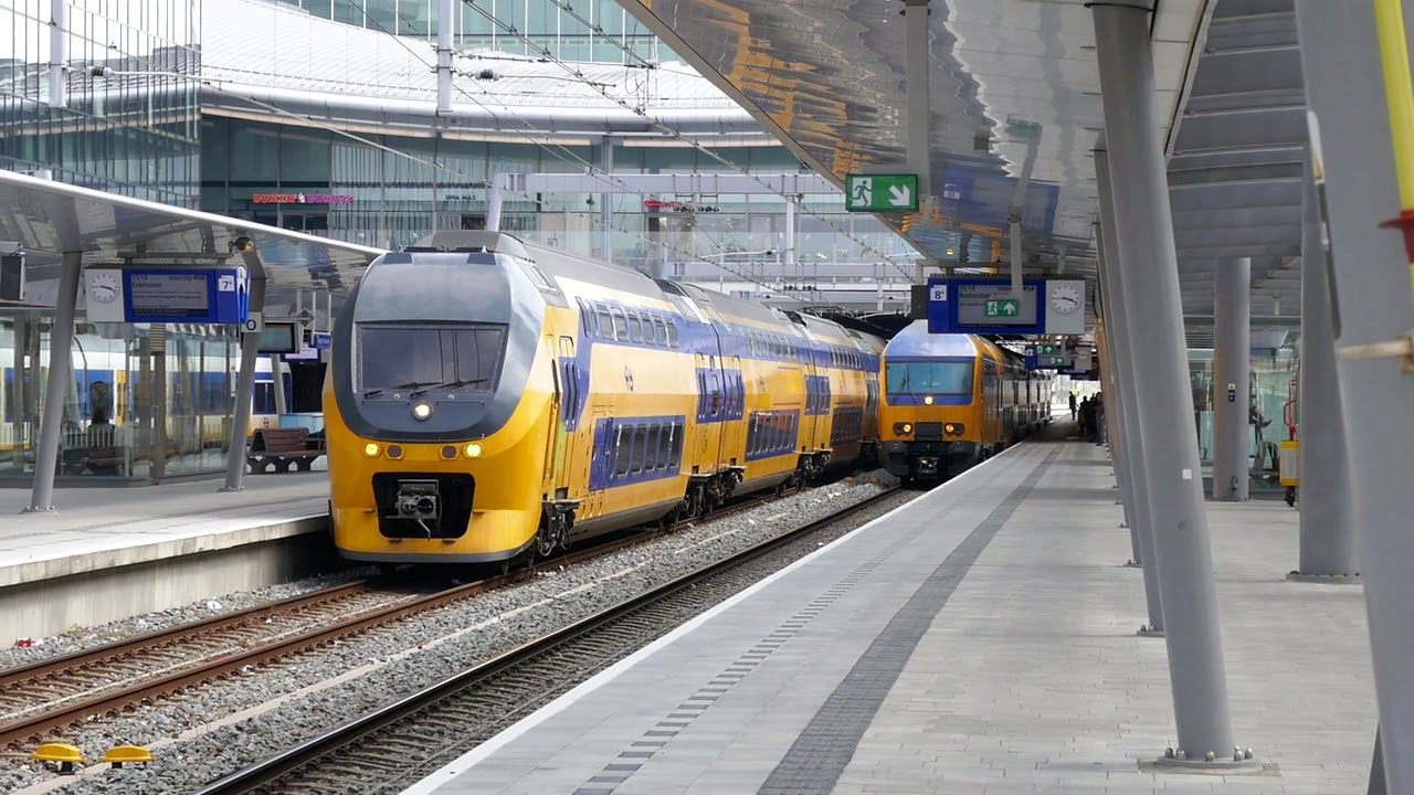 Compilatie van treinen op Utrecht Centraal - 1 mei 2019