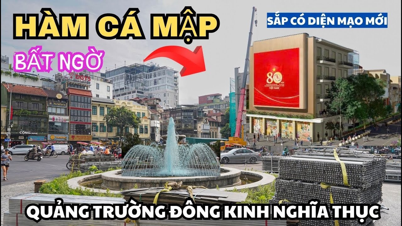 Bất Ngờ Với Hàm Cá Mập Mới | Biển LED Khổng Lồ Thay Thế Công Trình Huyền Thoại