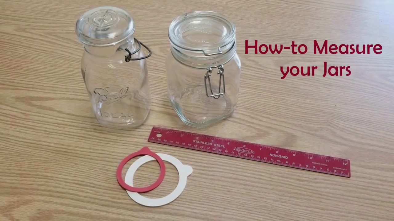 How-To Measure Your Jars for Rubber Rings
