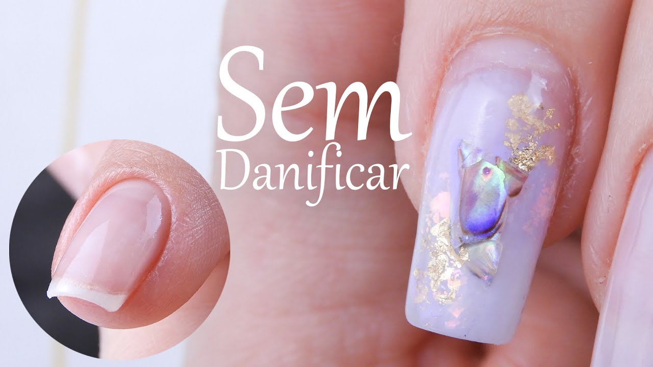 Remoção do Alongamento Sem Danificar as Unhas