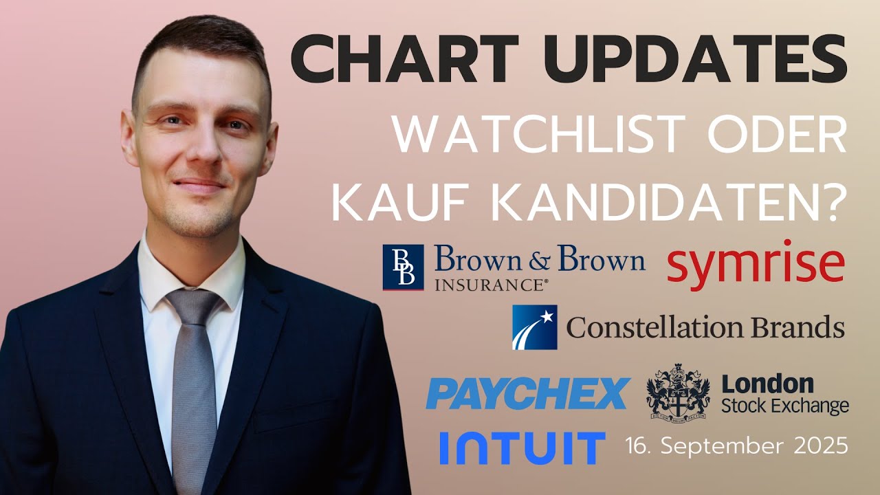 Symrise Aktie, Paychex, Brown Brown, Intuit, London Stock Exchange Aktie, Constellation Brands Aktie