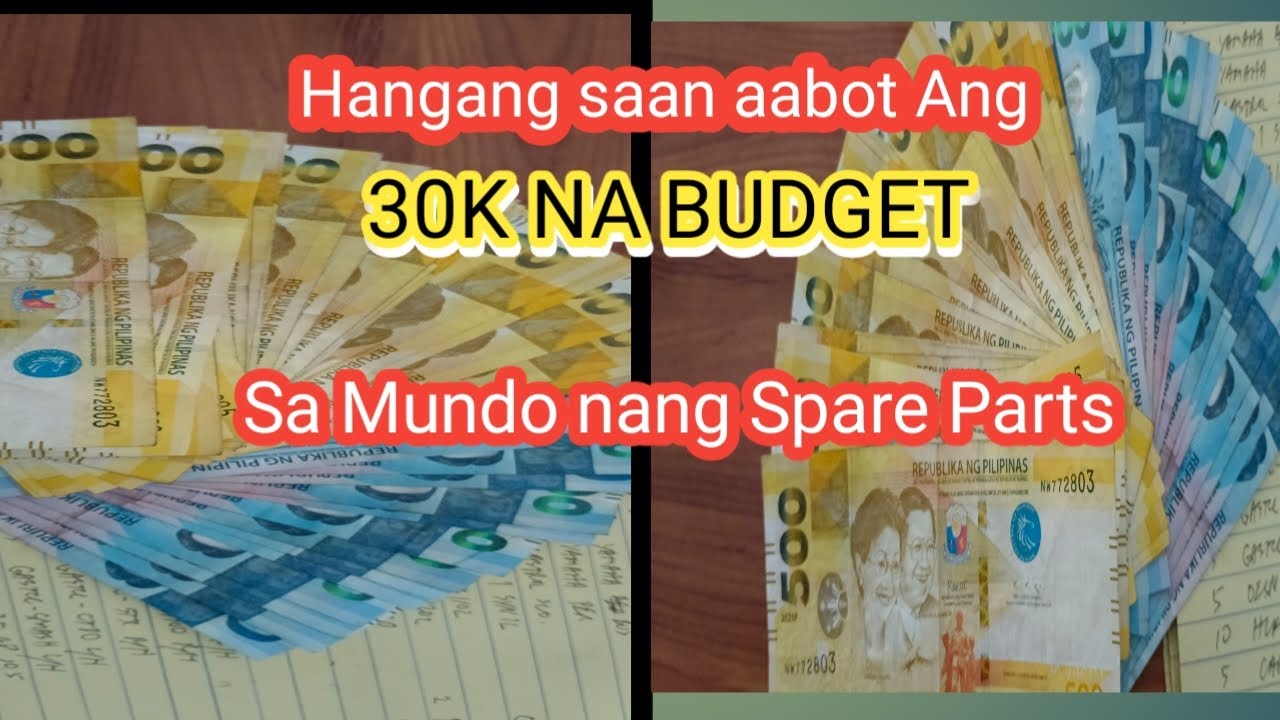 Motor Parts: Saan nga ba aabot Ang 30k na budget para sa spare parts. @nogztv24