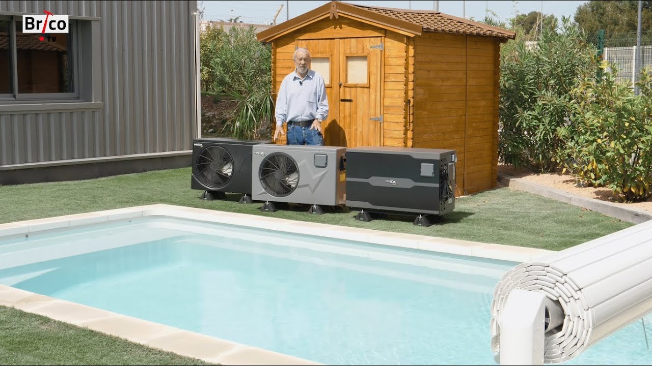 Choisir une pompe à chaleur pour chauffer la piscine -Tuto bricolage avec Robert