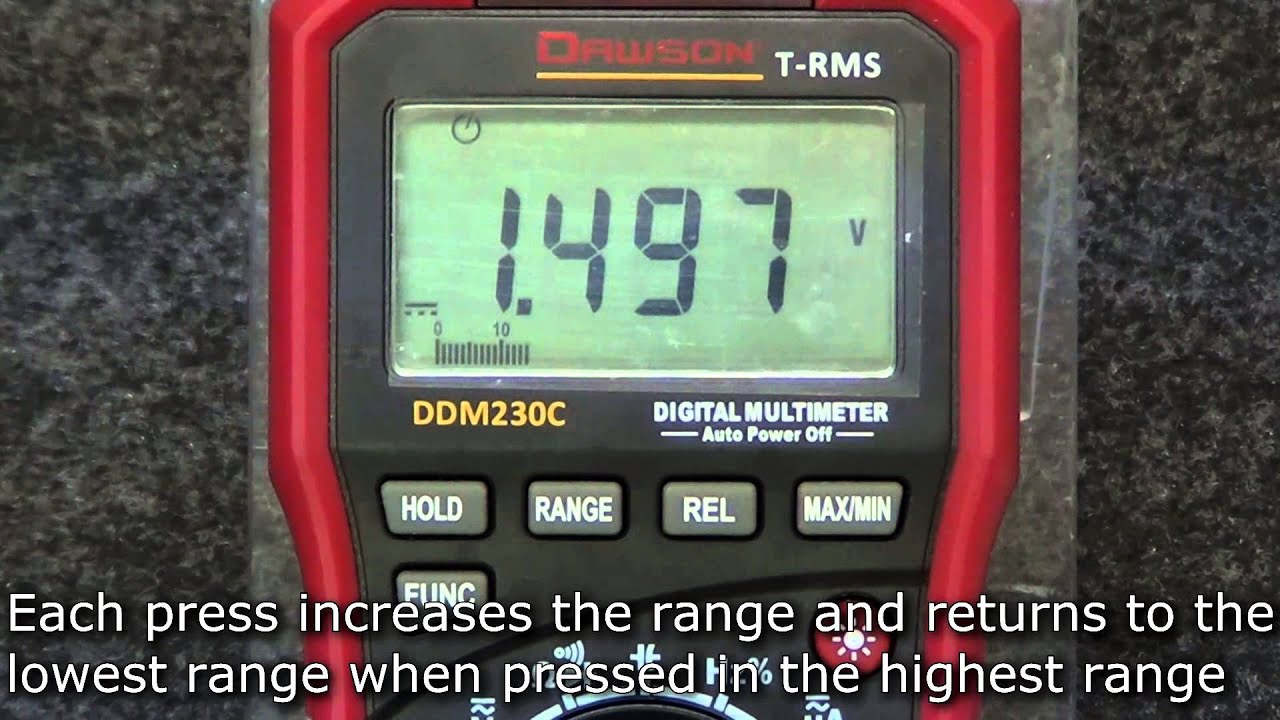 Dawson DDM230 series: Digital Multimeters
