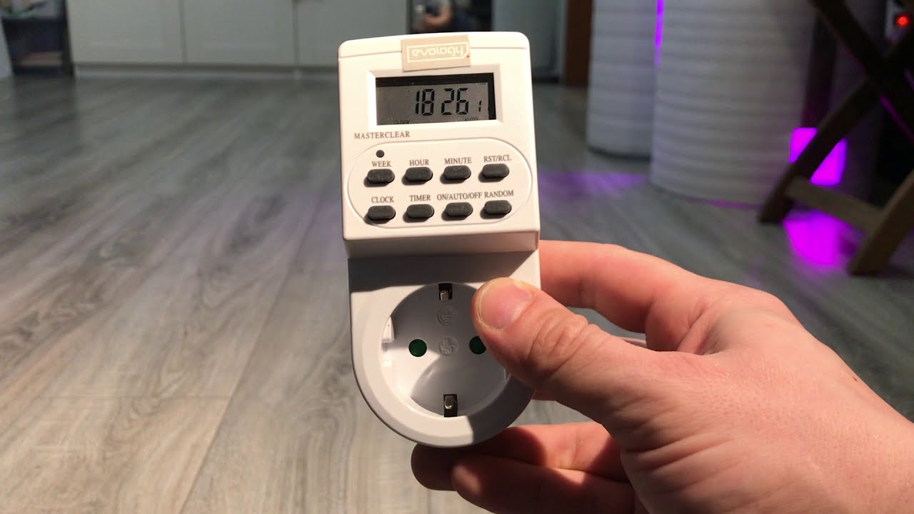 How to use the electronic timer from the Growtube.ru growbox