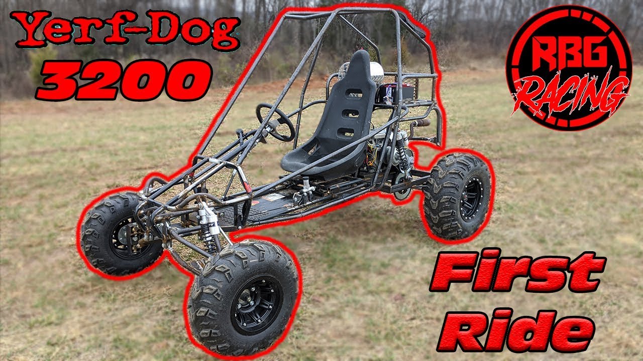 420cc Custom Suspension Yerfdog 3200 First Ride Ep6