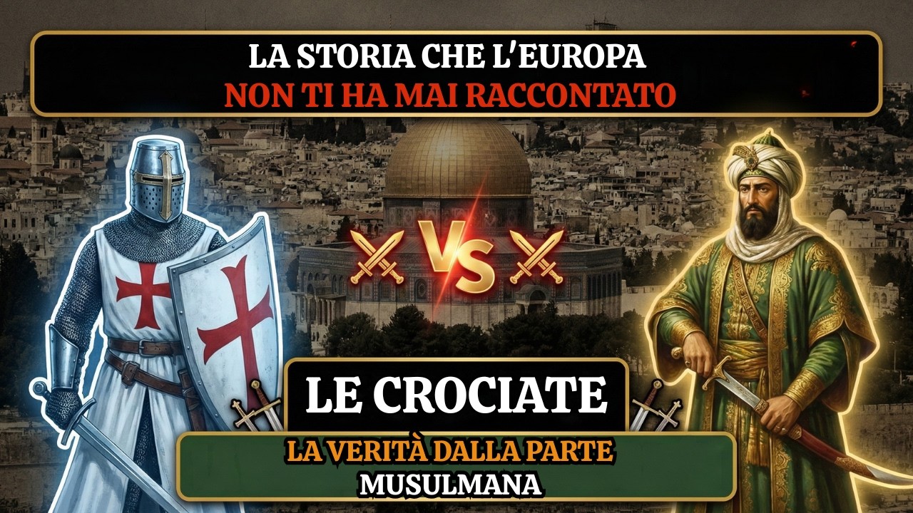 La storia delle crociate che l'Europa NON vuole farvi conoscere