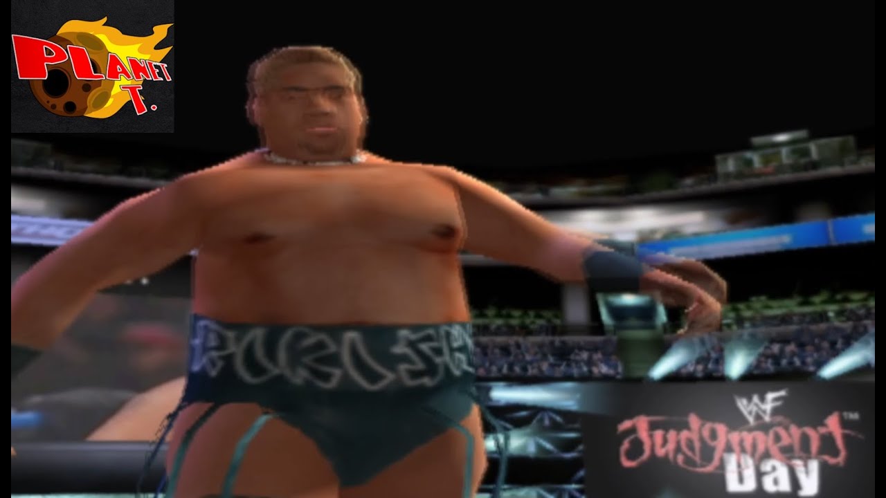 WWF Smackdown ! Just bring it ! Rikishi entrance and finisher