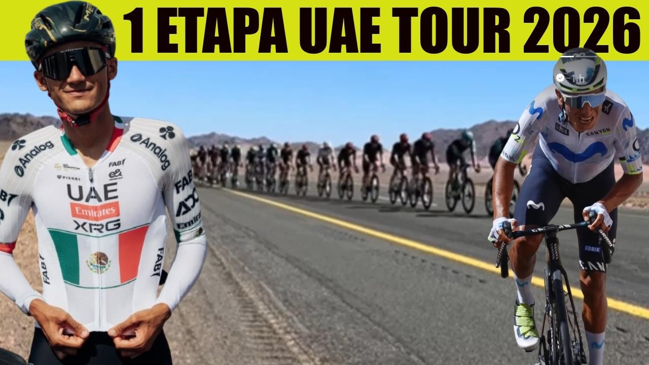 1 ETAPA UAE TOUR 2026 ISAAC DEL TORO REMCO NAIRO Quintana