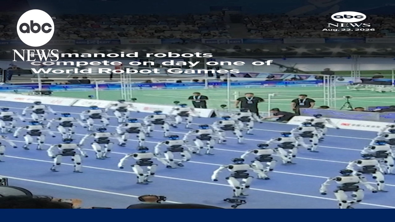 Humanoid robots compete on day one of World Robot Games