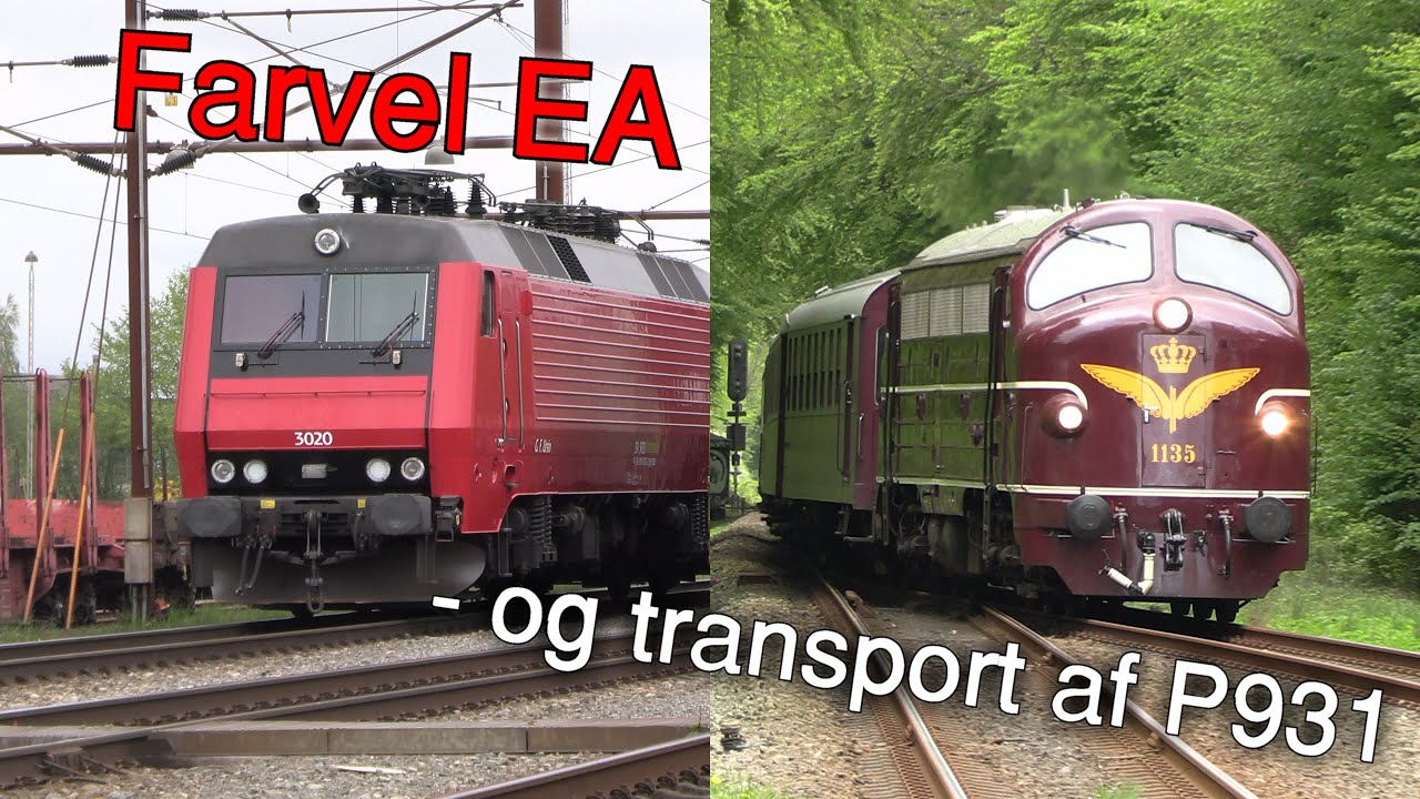 Farvel EA3020 og transport af P931