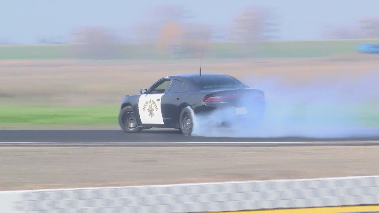 Riding shotgun at CHP Academy