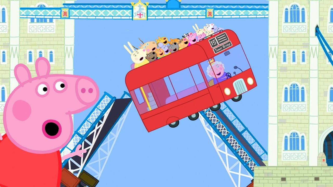 Peppa Pig Português Brasil | A ponte da torre está quebrada | Desenhos Animados