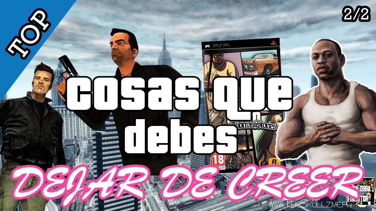 TOP 10: Cosas que debes DEJAR DE CREER (Ft. ElVicioGamer) | Parte 2.