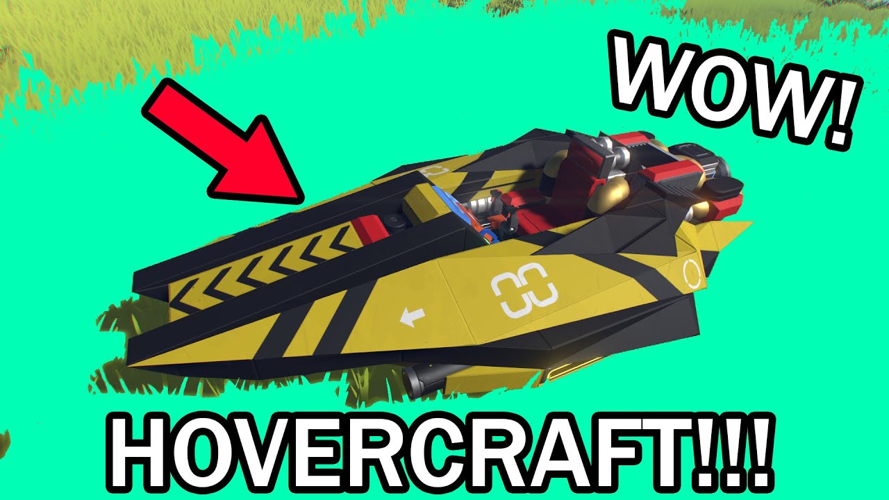 I BUILT A HOVERCRAFT!!! - Starship EVO