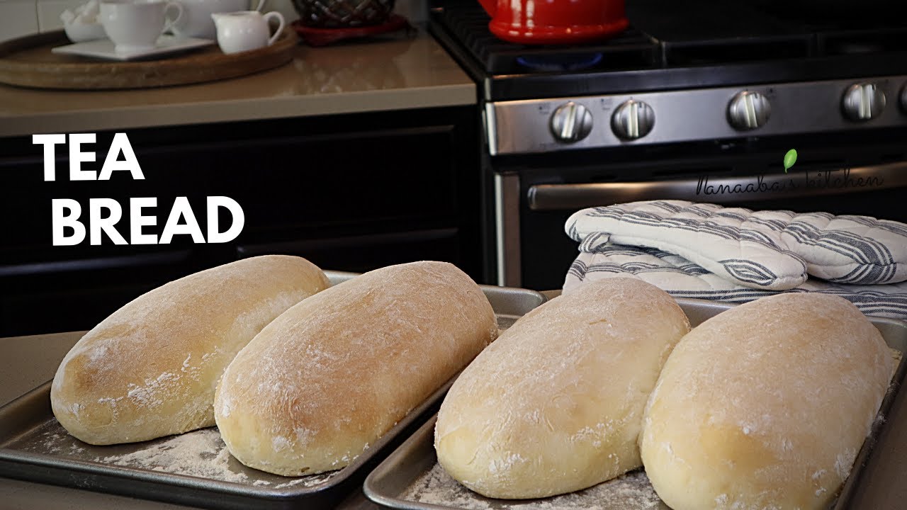 Ghana 🇬🇭 TEA BREAD - No Eggs, No Milk
