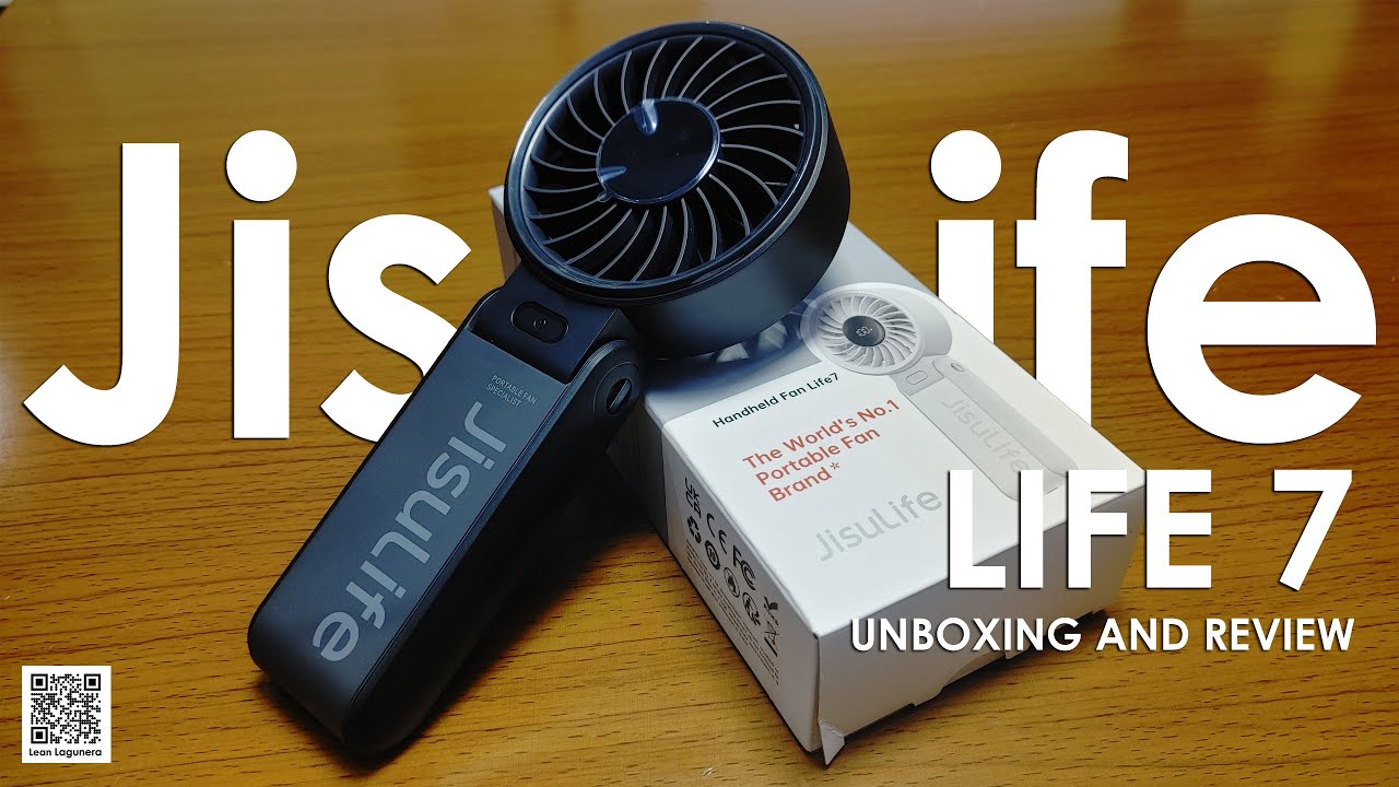 JisuLife life 7 Handheld fan Unboxing and Review