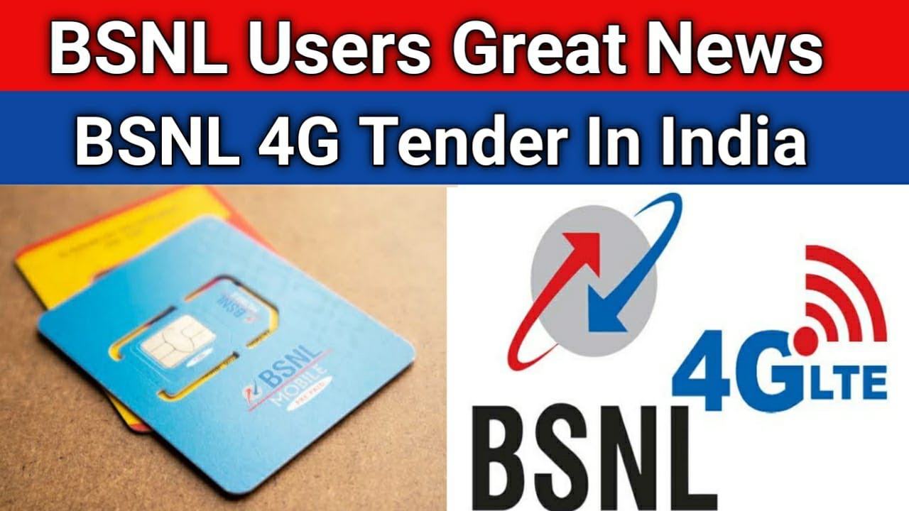 BSNL Users Great News | BSNL 4G Tender Permission By PMO