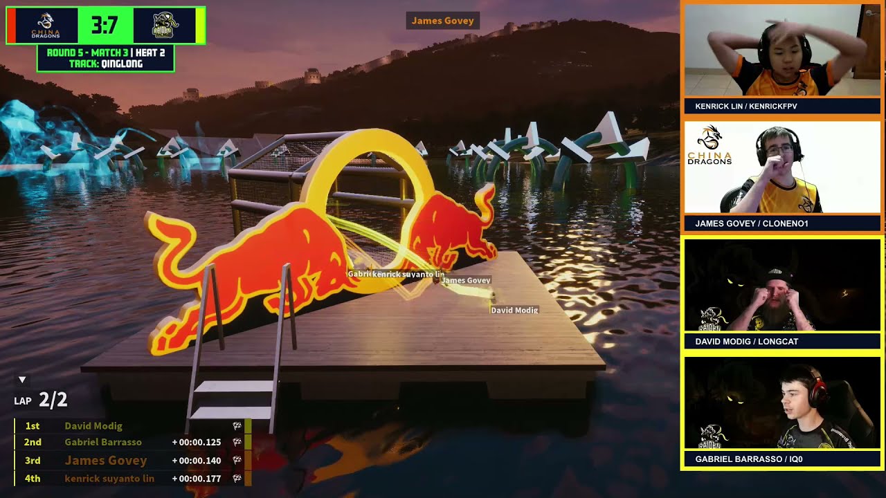 DCL Virtual Drone Grand Prix Great Wall, China Race 5: Highlights