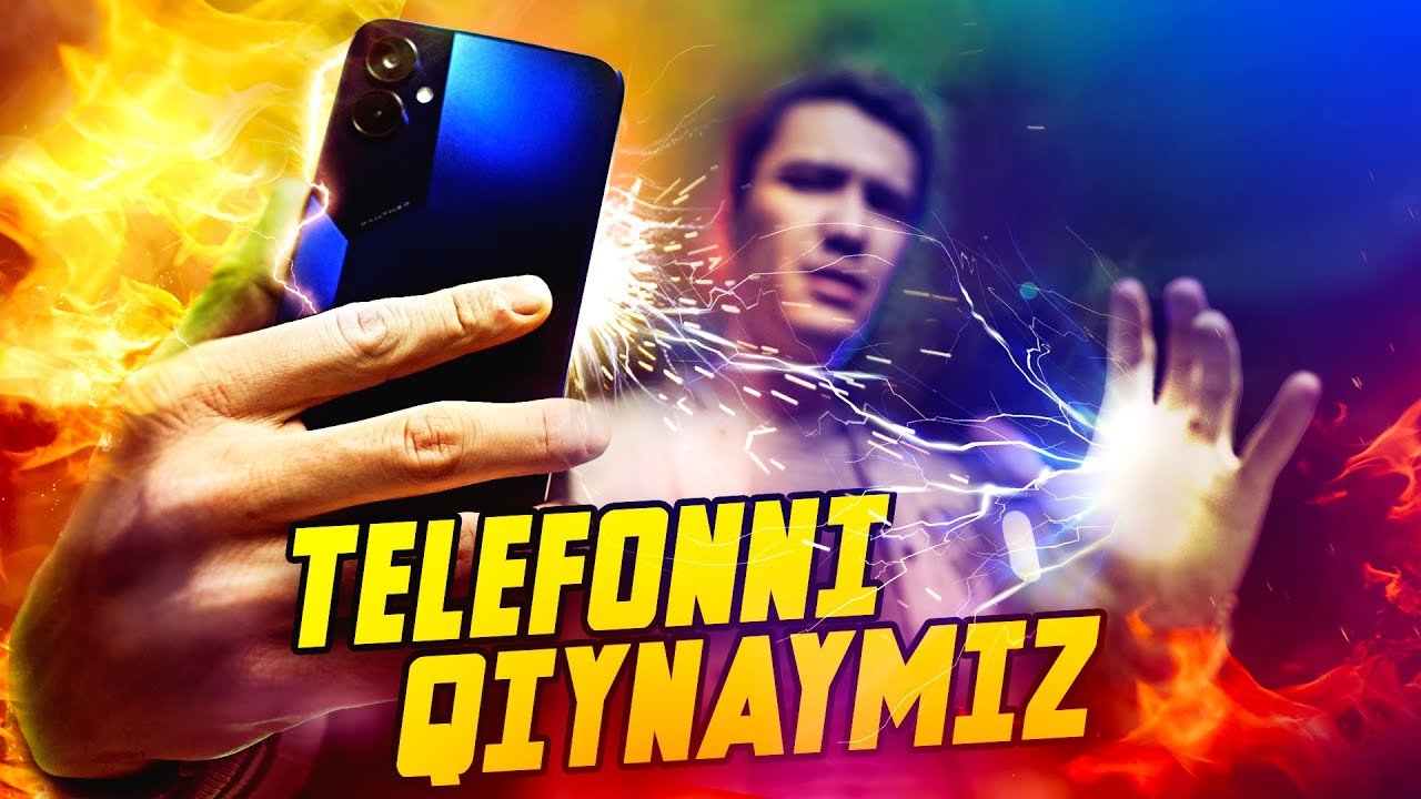 Telefonni o'yinlarda maksimal sinaymiz - Tecno Pova 4 | @KIBERUZ x @KUNDUZIY